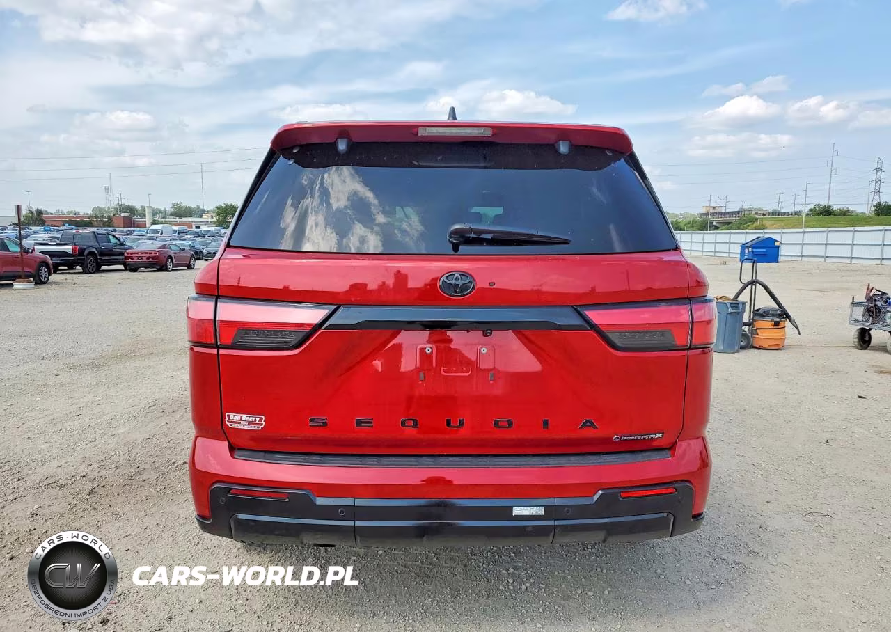 2025 Toyota Sequoia Platinum VIN:7SVAAABA5SX052933 - 6