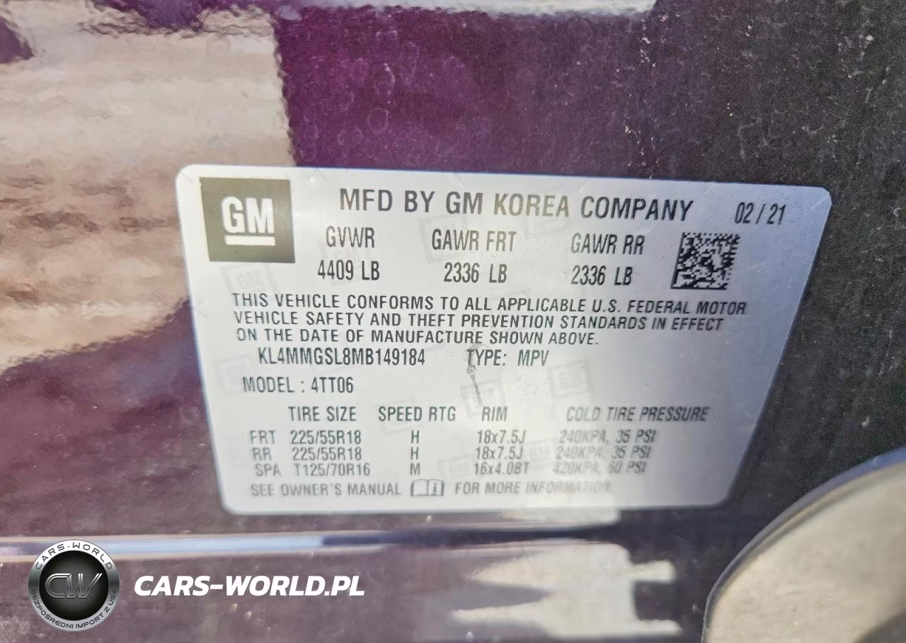 2021 Buick Encore Gx Essence VIN:KL4MMGSL8MB149184 - 14