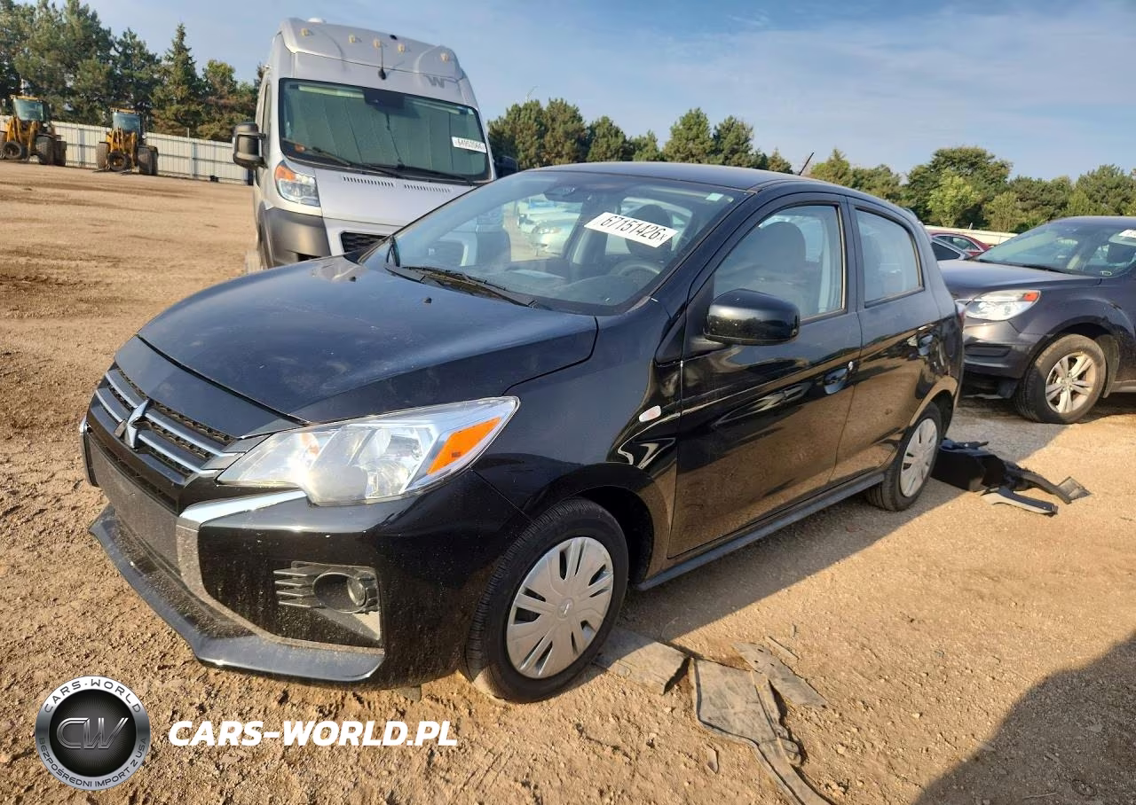 2021 Mitsubishi Mirage Es VIN:ML32AUHJ9MH008456 - 1