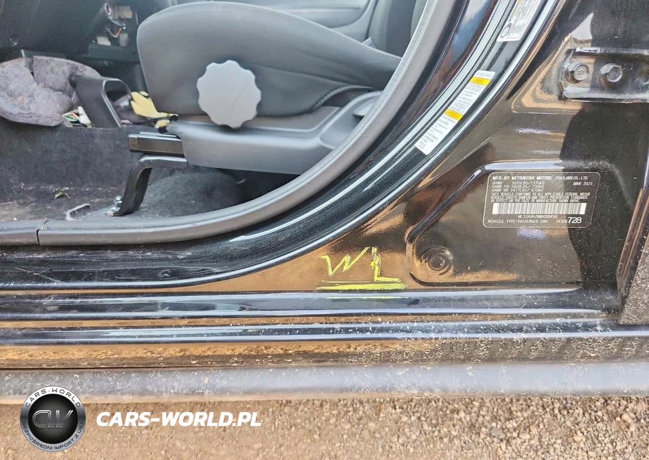 2021 Mitsubishi Mirage Es VIN:ML32AUHJ9MH008456 - 12