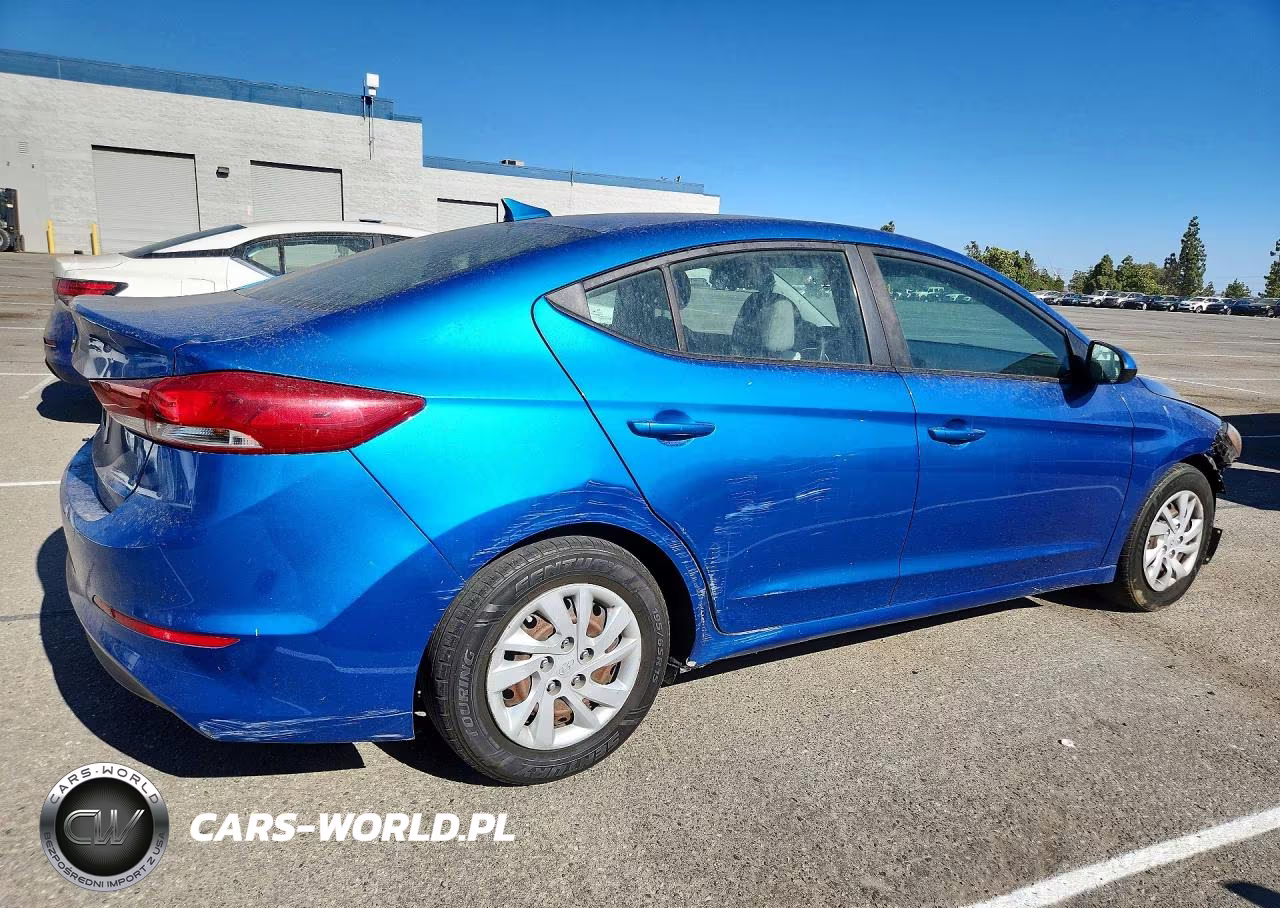 2018 Hyundai Elantra Se VIN:5NPD74LF6JH387226 - 3