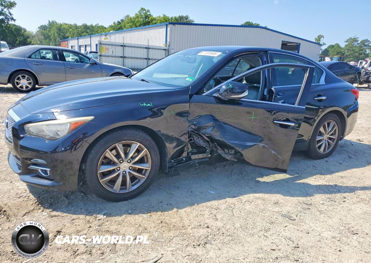 2014 Infiniti Q50 Premium VIN:JN1BV7AR2EM693947 - 1