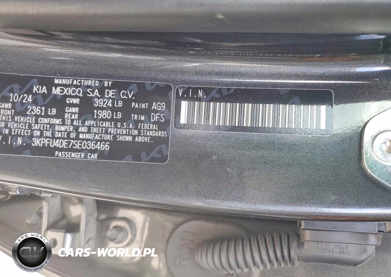 2025 Kia K4 Ex VIN:3KPFU4DE7SE036466 - 12