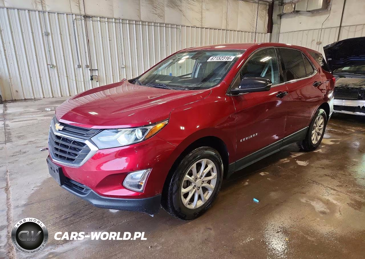 2018 Chevrolet Equinox Lt VIN:3GNAXSEVXJL104281 - 1