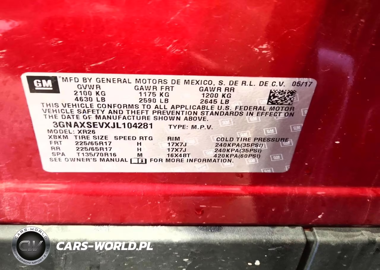 2018 Chevrolet Equinox Lt VIN:3GNAXSEVXJL104281 - 13