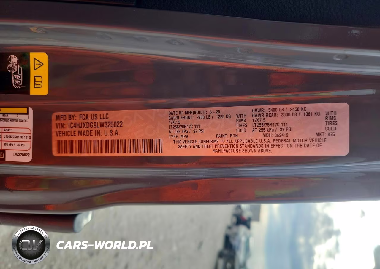 2020 Jeep Wrangler VIN:1C4HJXDG9LW325022 - 12