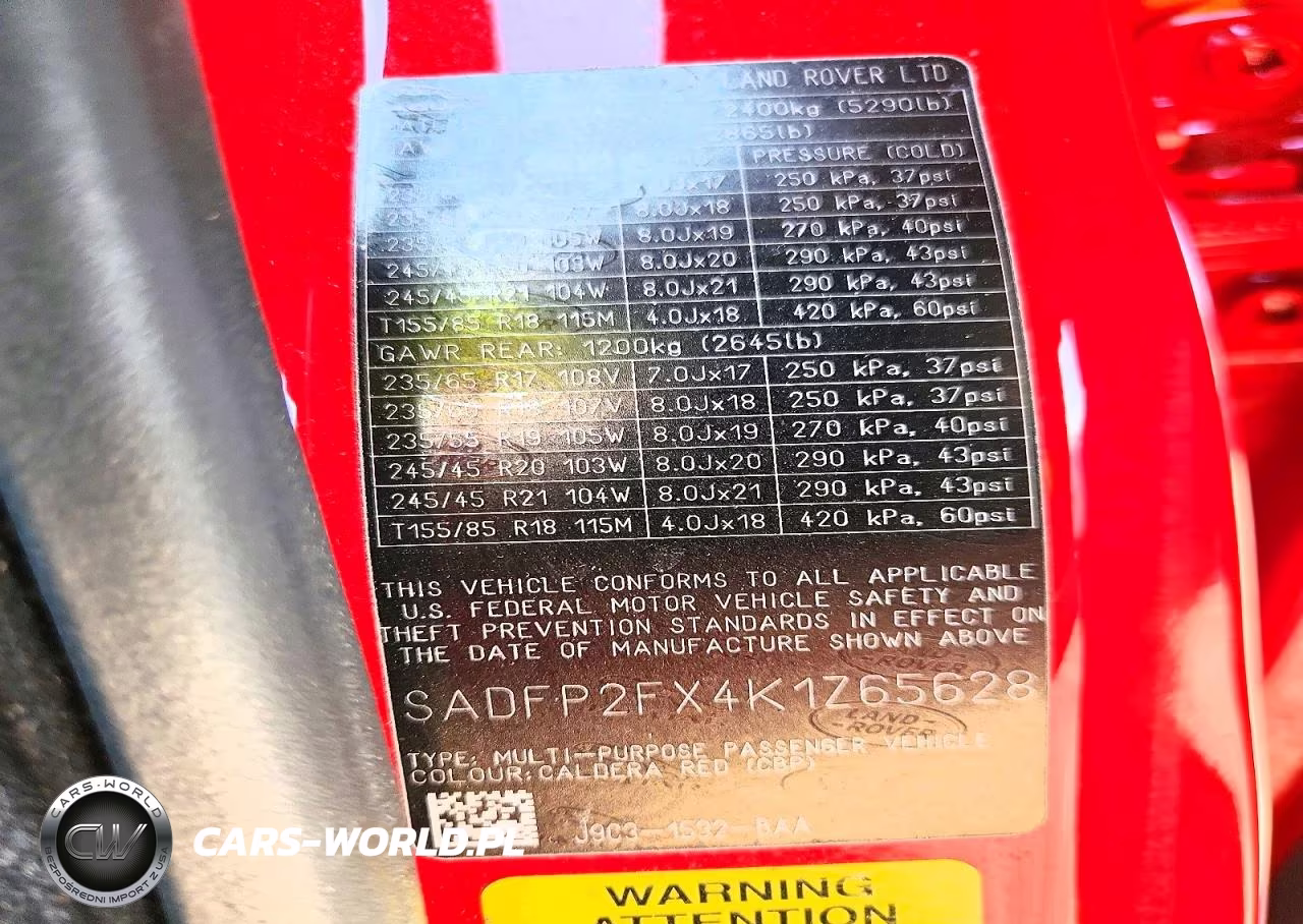 2019 Jaguar E-Pace Se VIN:SADFP2FX4K1Z65628 - 13