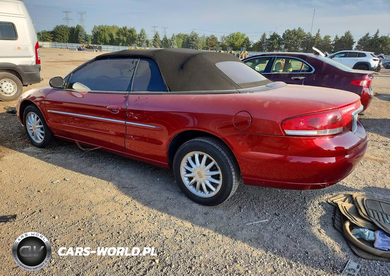 2002 Chrysler Sebring Lxi VIN:1C3EL55R42N181826 - 2