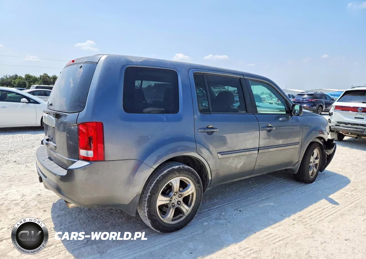2013 Honda Pilot Exln VIN:5FNYF3H71DB021404 - 3