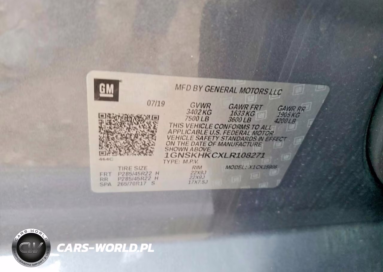 2020 Chevrolet Suburban K1500 Lt VIN:1GNSKHKCXLR108271 - 13