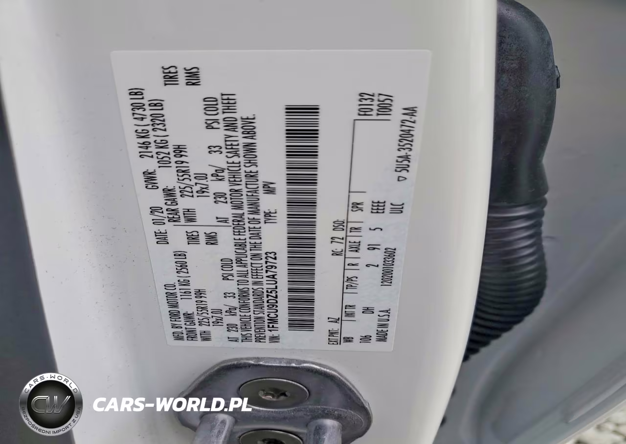2020 Ford Escape Titanium VIN:1FMCU9DZ5LUA79723 - 13