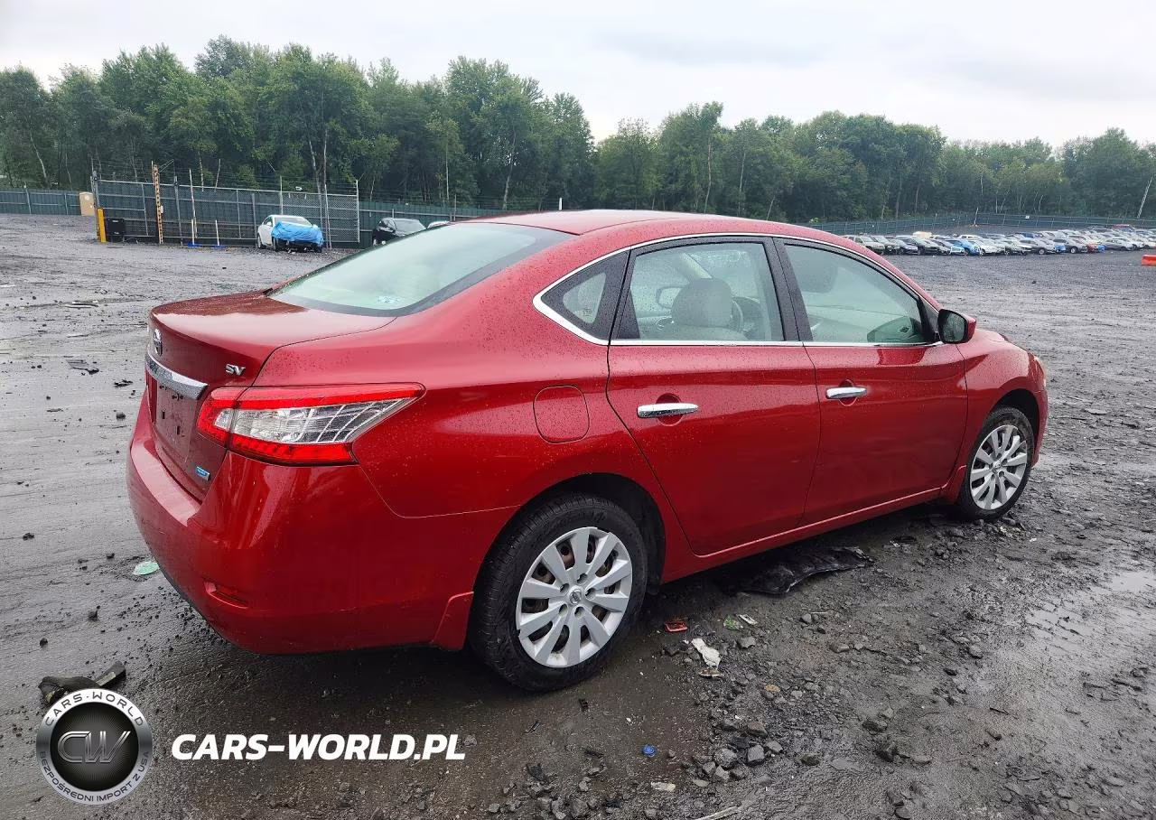 2014 Nissan Sentra Sv VIN:3N1AB7AP9EY294260 - 3