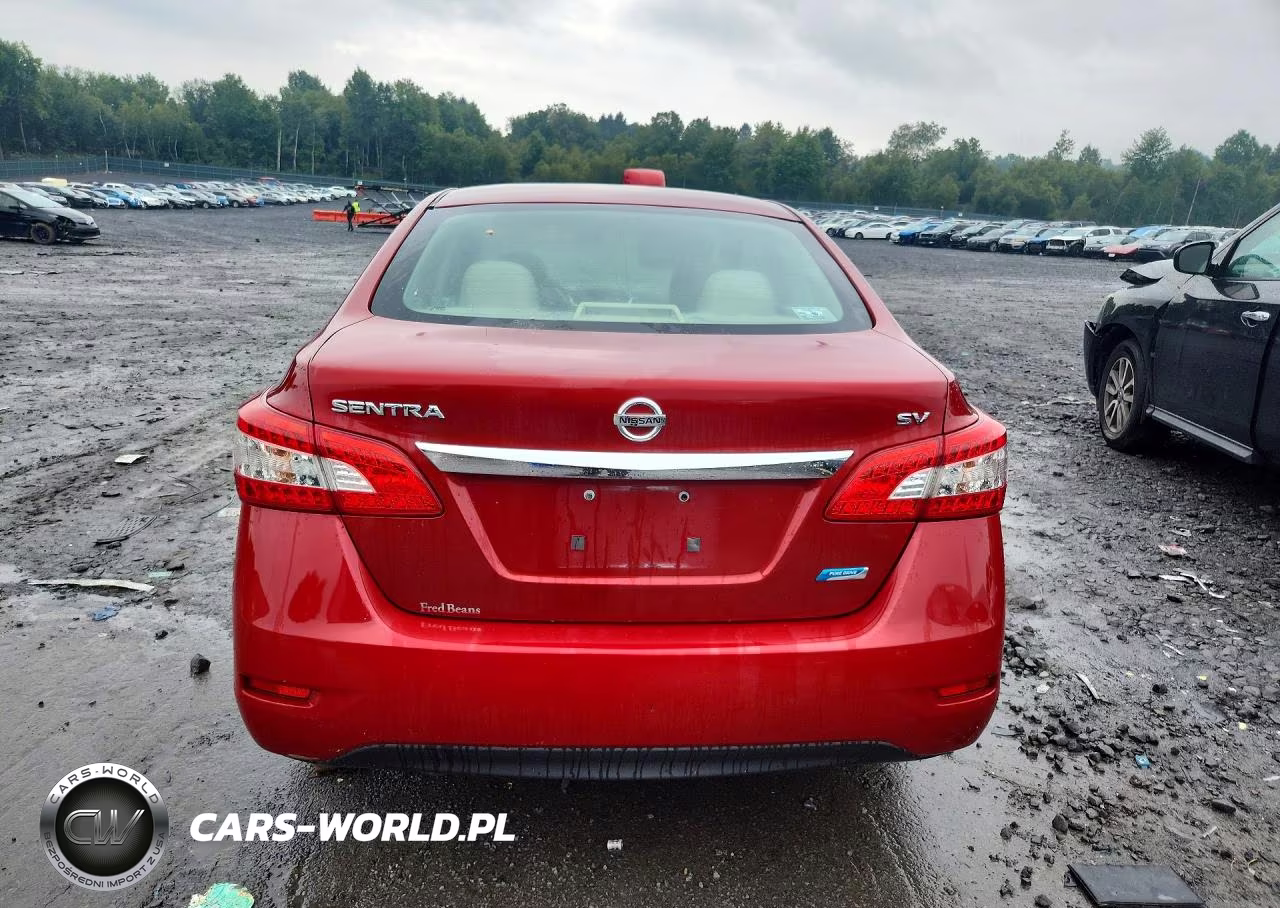 2014 Nissan Sentra Sv VIN:3N1AB7AP9EY294260 - 6