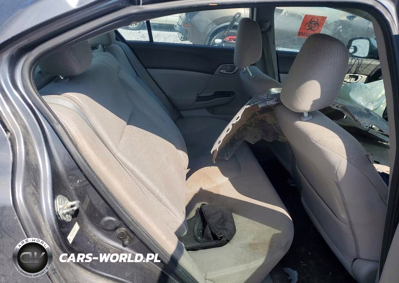 2012 Honda Civic Lx VIN:2HGFB2F58CH565035 - 10