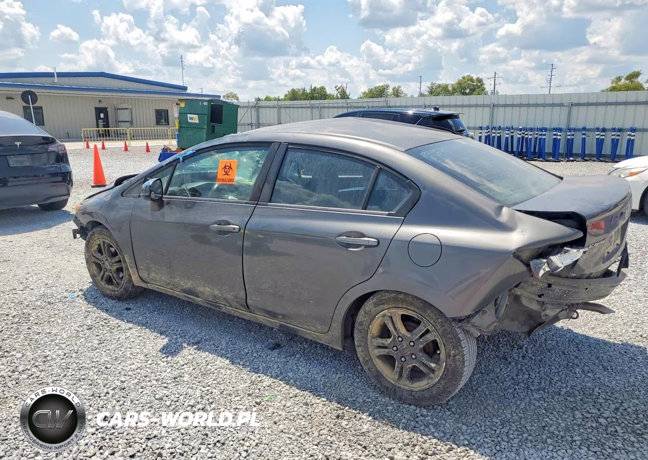 2012 Honda Civic Lx VIN:2HGFB2F58CH565035 - 2