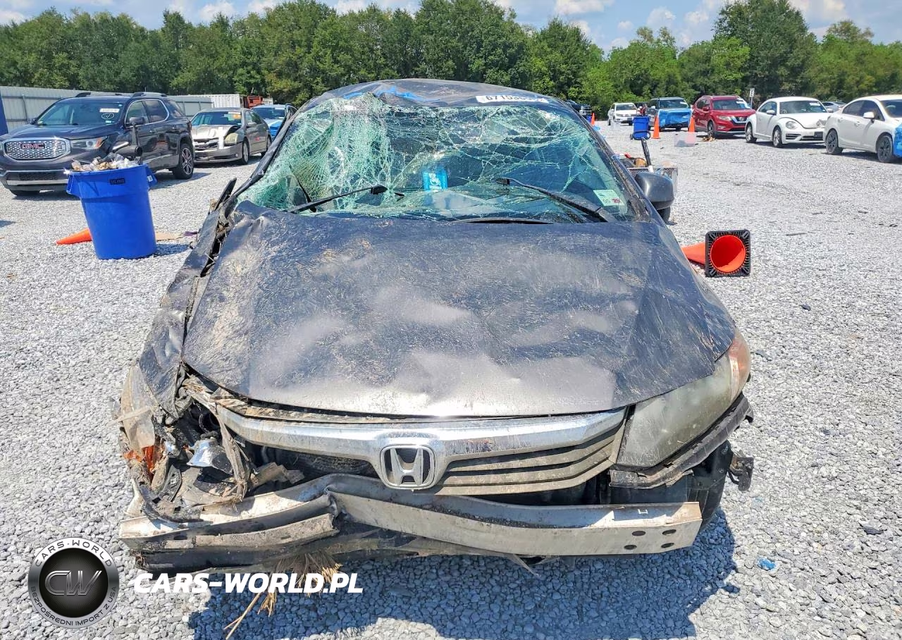 2012 Honda Civic Lx VIN:2HGFB2F58CH565035 - 5