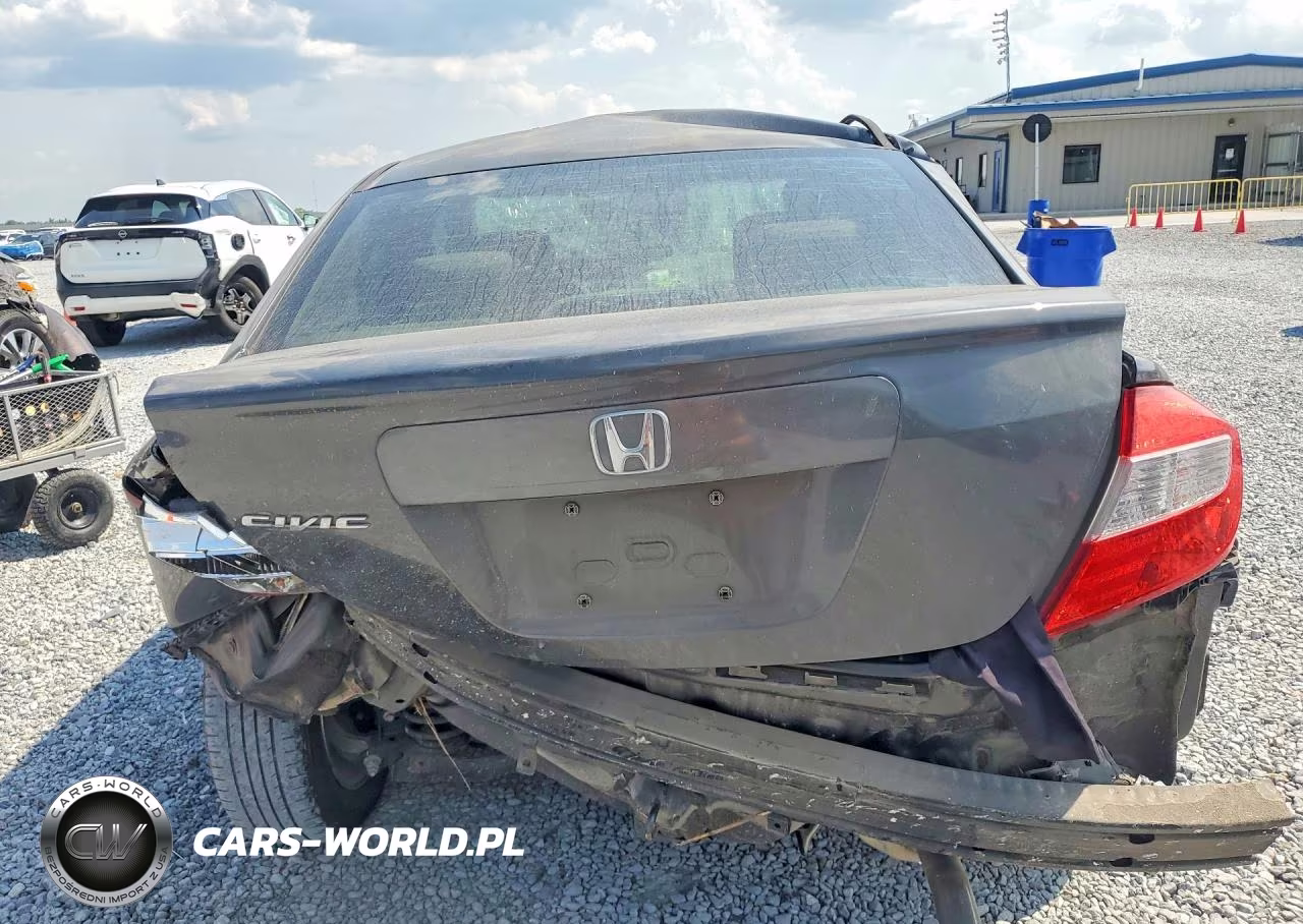 2012 Honda Civic Lx VIN:2HGFB2F58CH565035 - 6