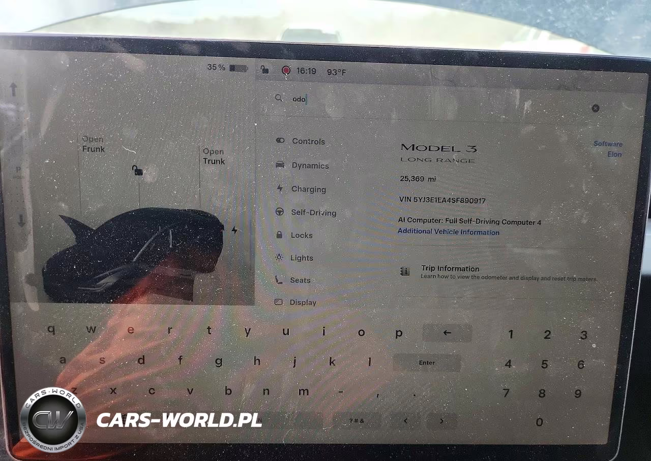 2025 Tesla Model 3 VIN:5YJ3E1EA4SF890917 - 9