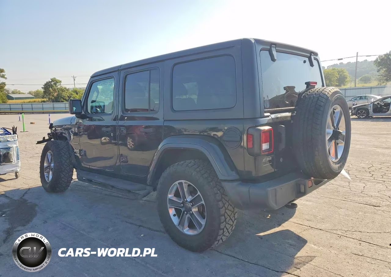 2019 Jeep Wrangler Unlimited Sahara VIN:1C4HJXEGXKW536761 - 2