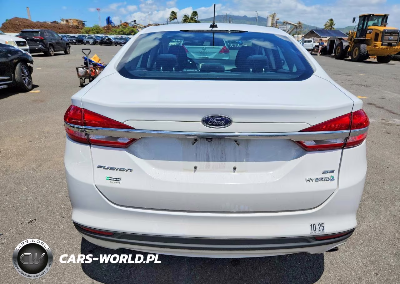 2017 Ford Fusion Se Hybrid VIN:3FA6P0LU3HR295827 - 6