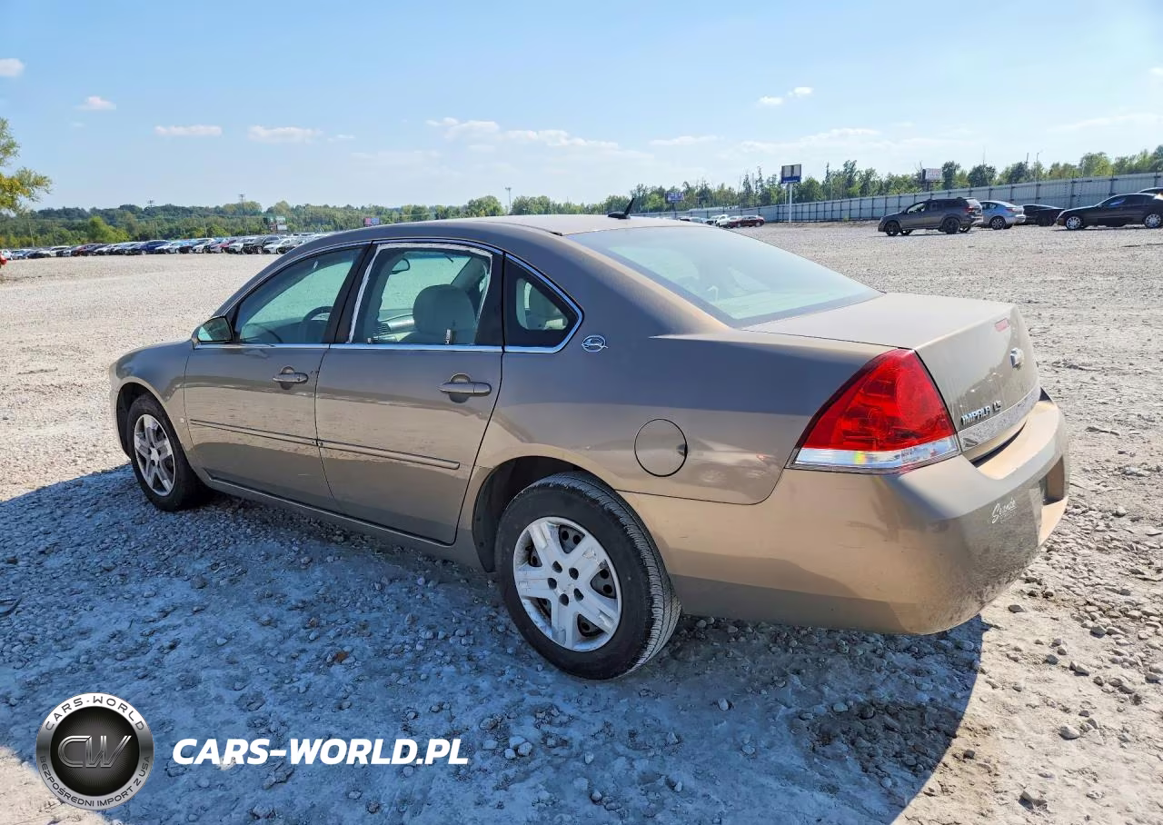 2007 Chevrolet Impala Ls VIN:2G1WB58K479206289 - 2
