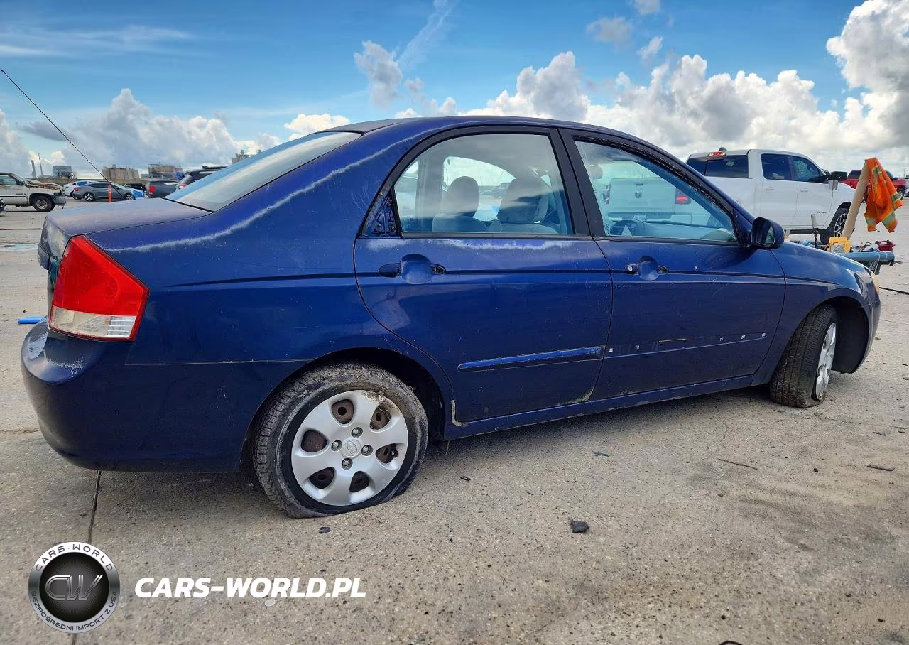 2007 Kia Spectra Lx VIN:KNAFE121X75439546 - 3