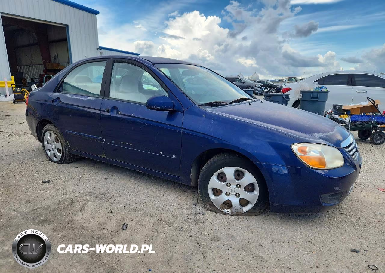 2007 Kia Spectra Lx VIN:KNAFE121X75439546 - 4