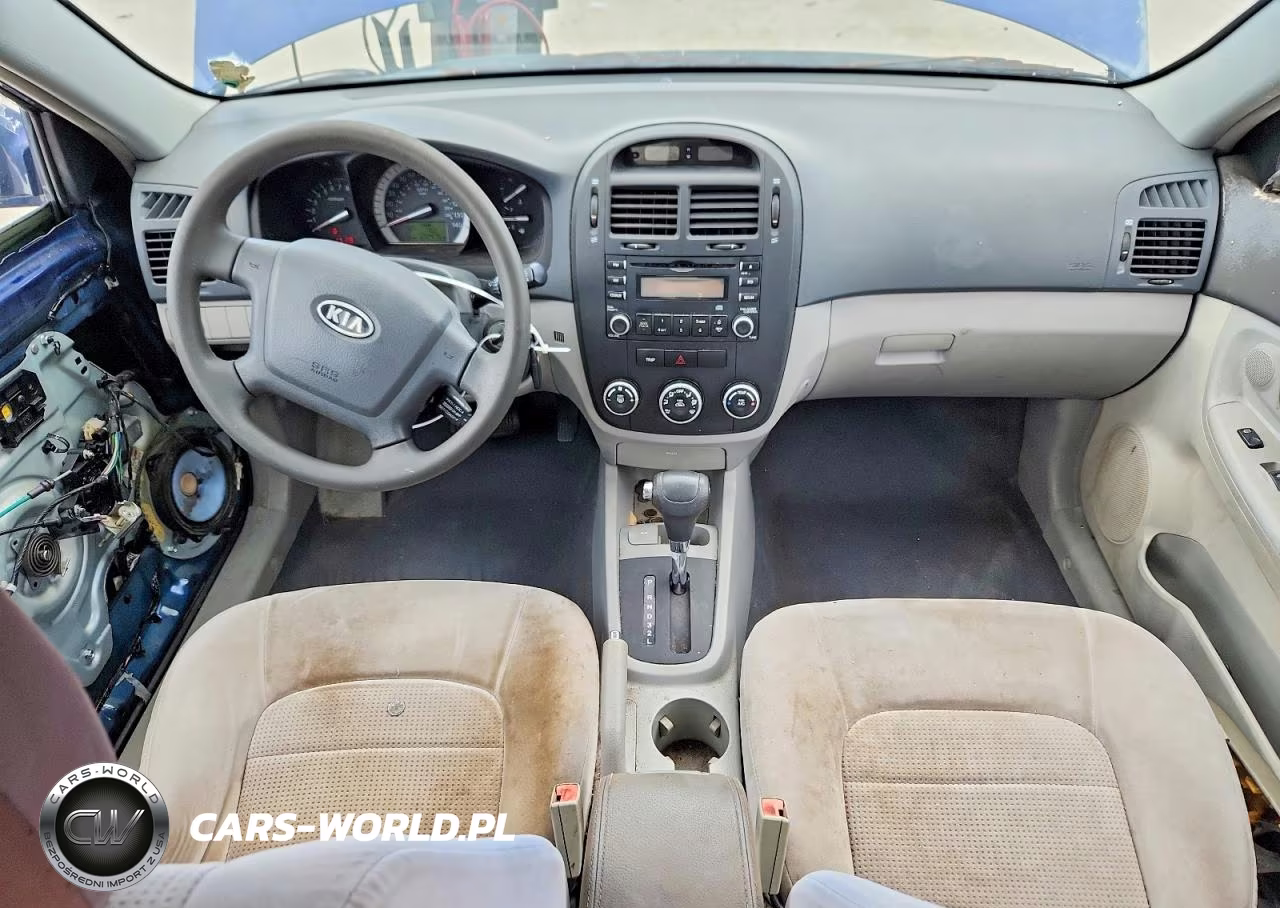 2007 Kia Spectra Lx VIN:KNAFE121X75439546 - 8