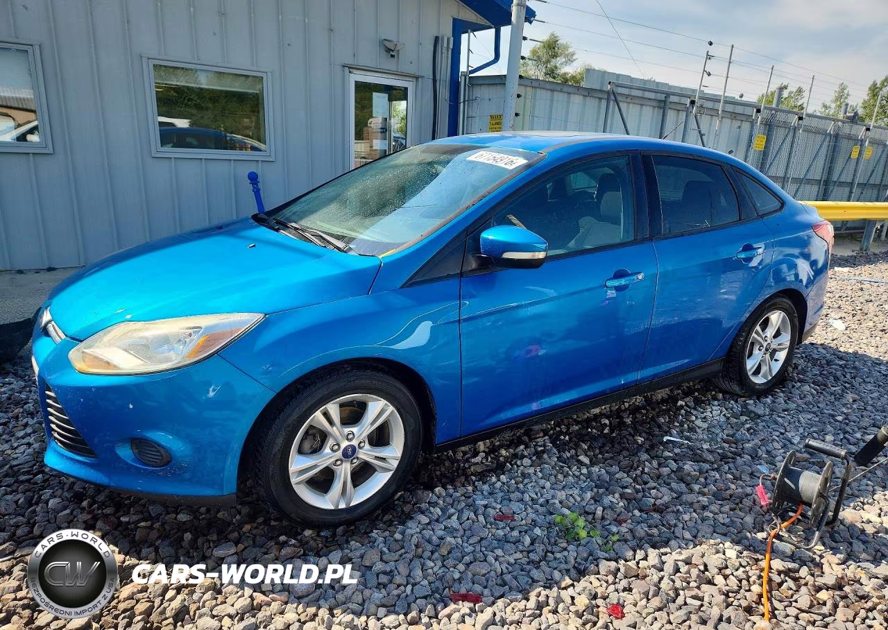 2014 Ford Focus Se VIN:1FADP3F25EL105247 - 1