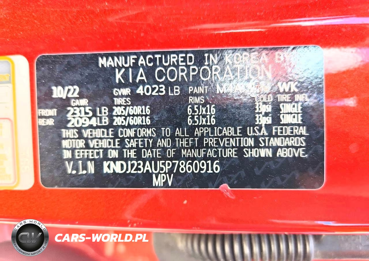2023 Kia Soul Lx VIN:KNDJ23AU5P7860916 - 12
