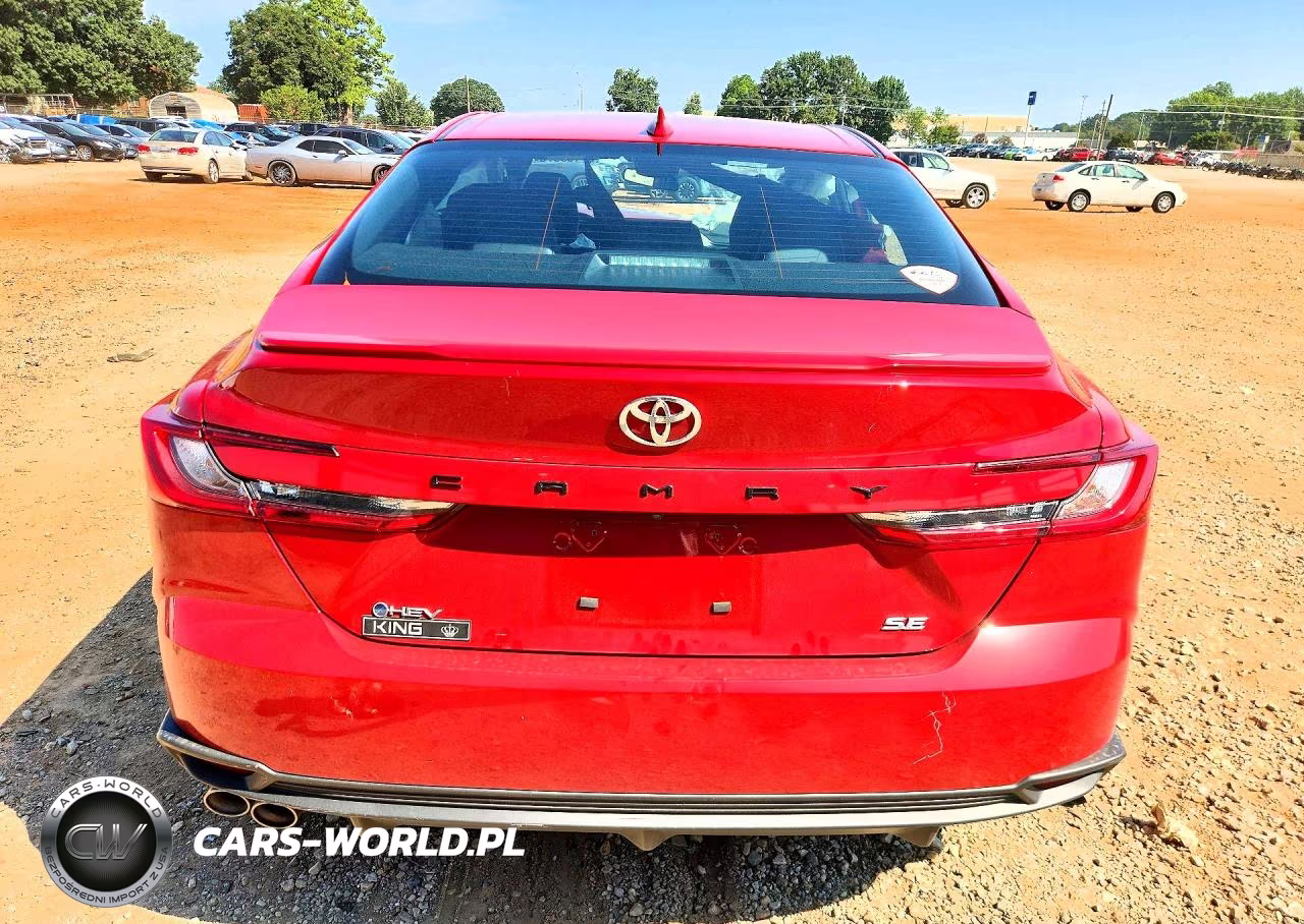2026 Toyota Camry Se VIN:4T1DAACK8TU291051 - 6