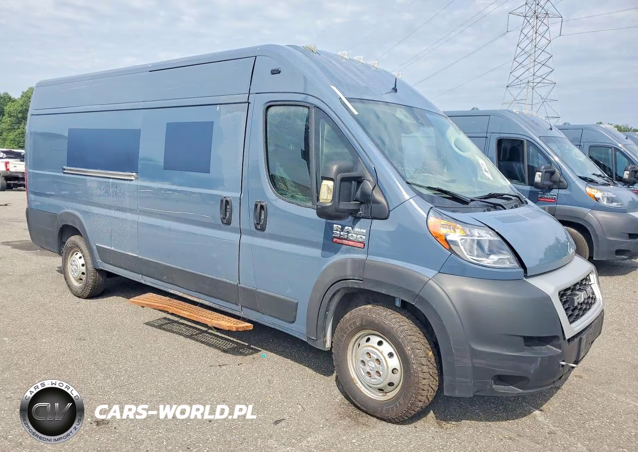 2021 Ram Promaster 3500 Delivery Van VIN:3C6MRVJG5ME540979 - 4