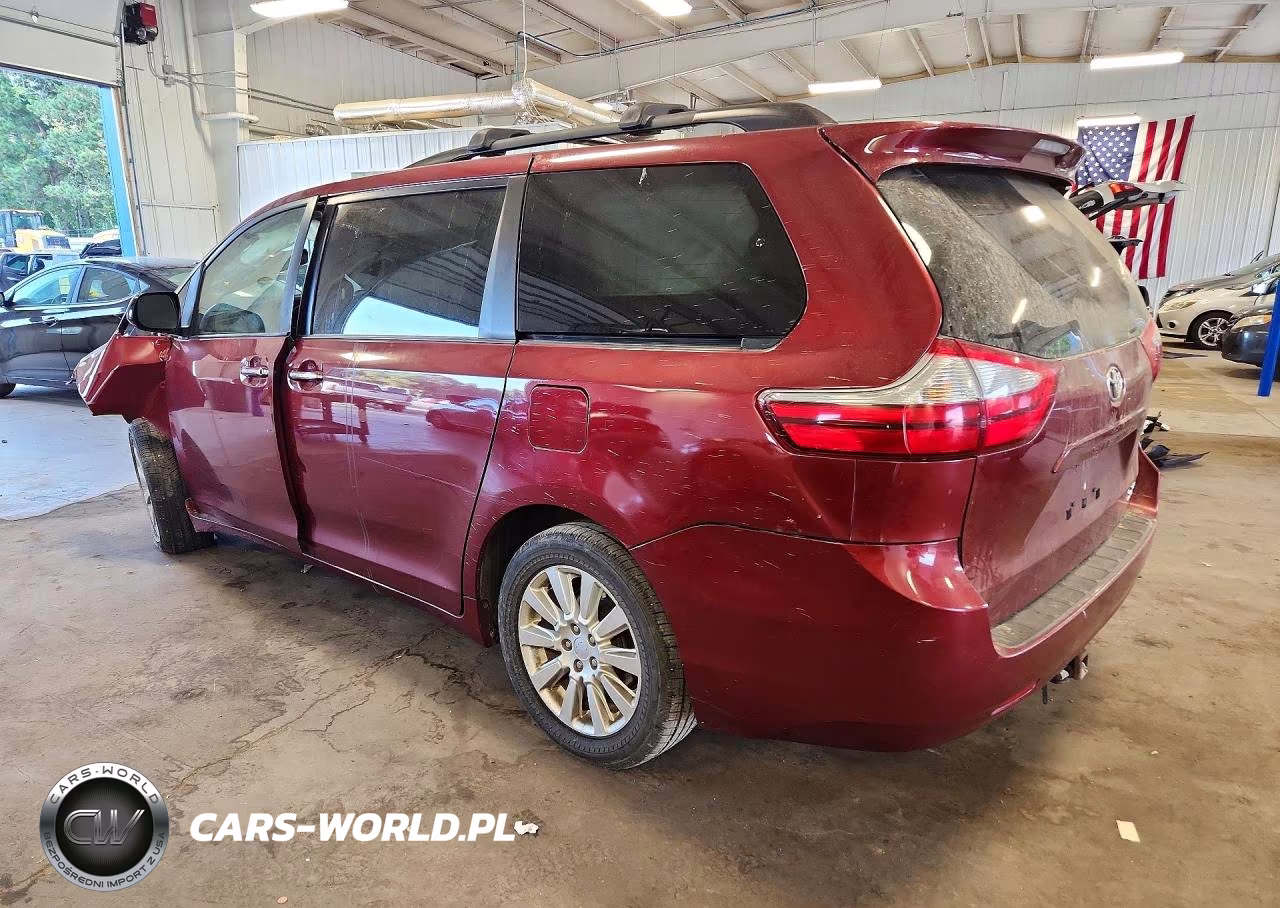 2015 Toyota Sienna Xle 7-Passenger VIN:5TDDK3DCXFS123697 - 2