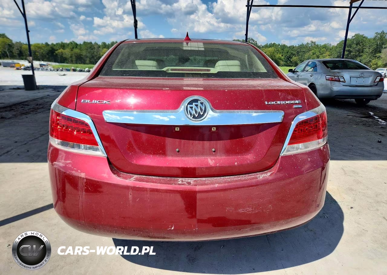 2010 Buick Lacrosse Cxl VIN:1G4GC5EG8AF245955 - 6