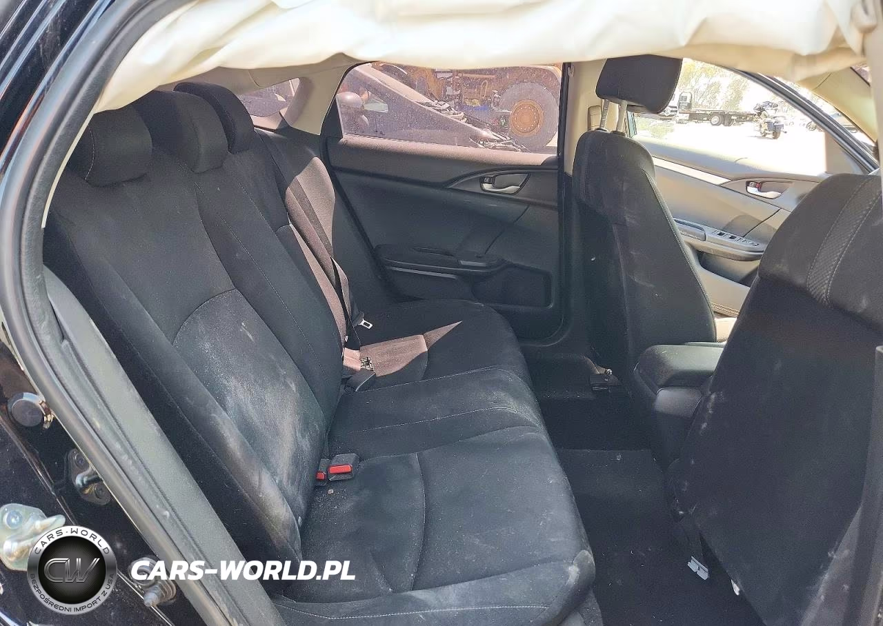 2019 Honda Civic Lx VIN:19XFC2F68KE200059 - 10