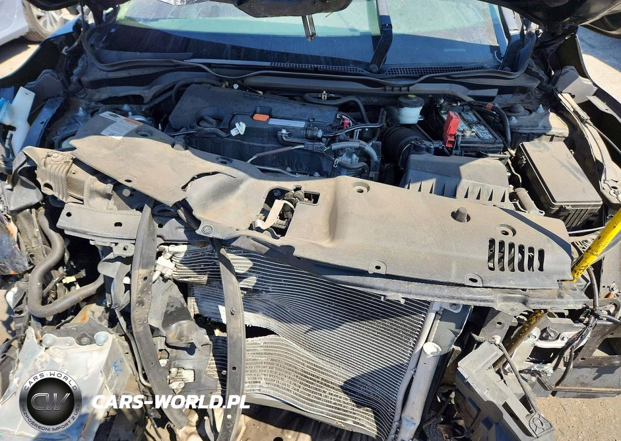 2019 Honda Civic Lx VIN:19XFC2F68KE200059 - 11