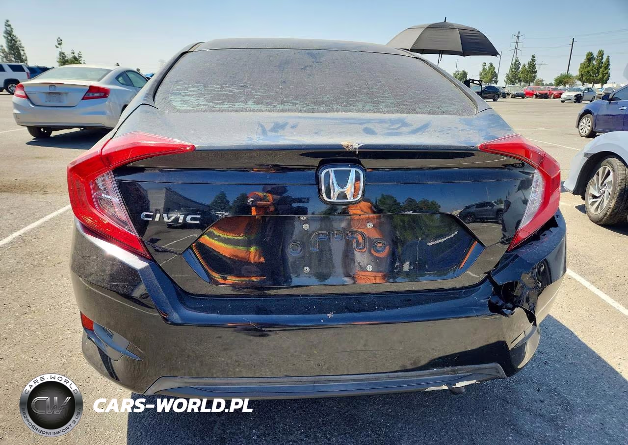 2019 Honda Civic Lx VIN:19XFC2F68KE200059 - 6