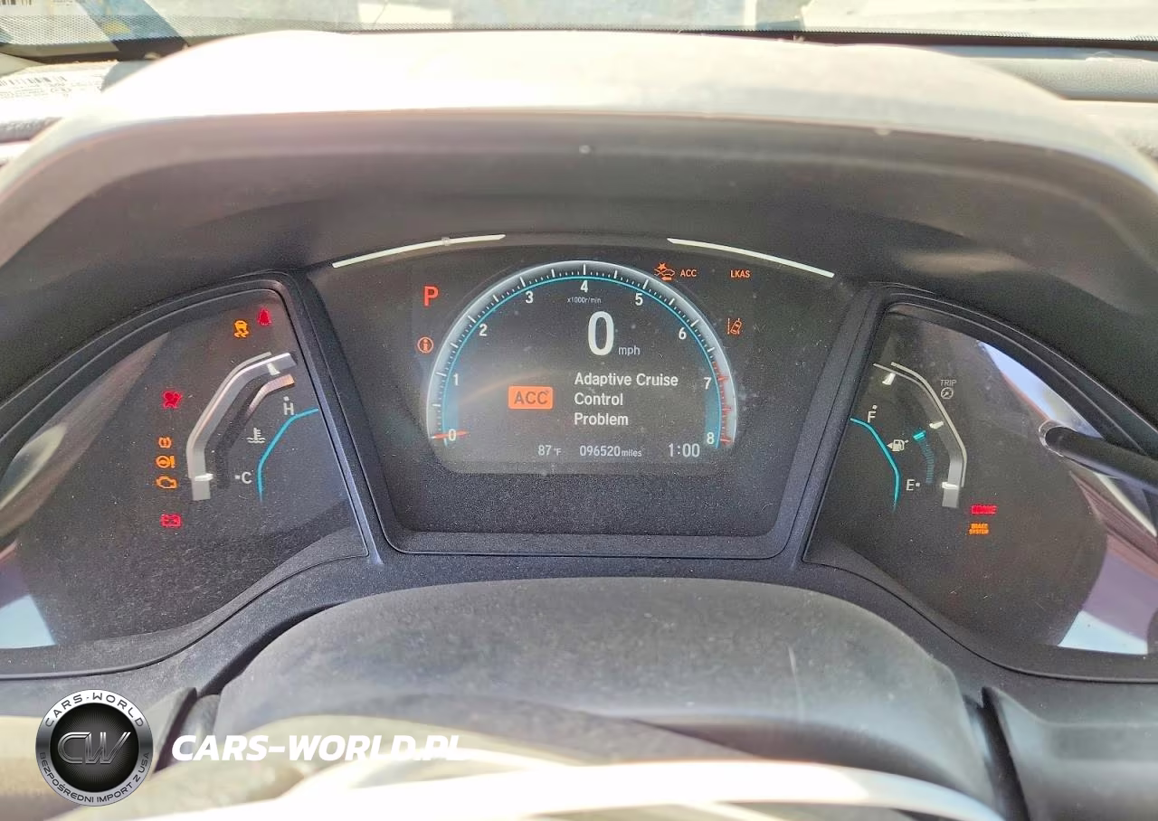 2019 Honda Civic Lx VIN:19XFC2F68KE200059 - 9