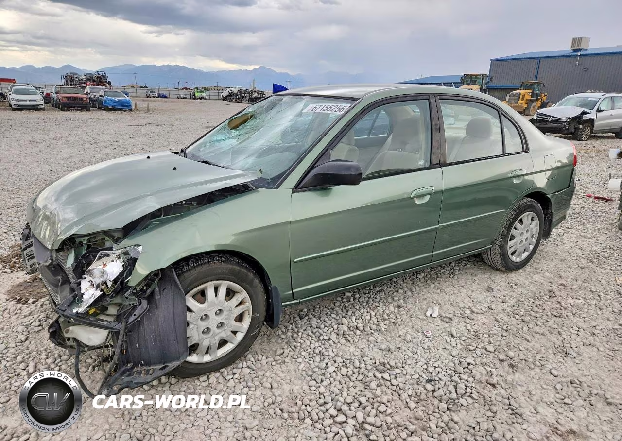 2004 Honda Civic Lx VIN:JHMES16574S001213 - 1