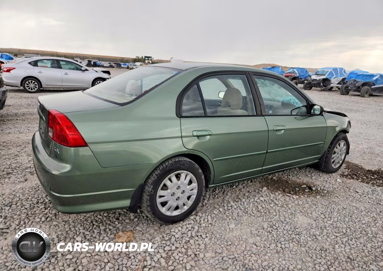 2004 Honda Civic Lx VIN:JHMES16574S001213 - 3