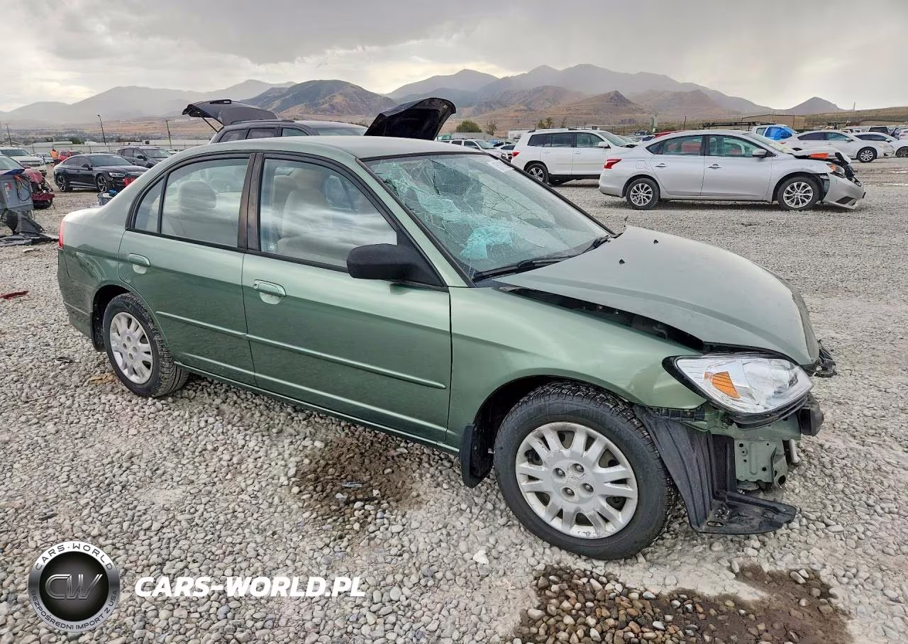2004 Honda Civic Lx VIN:JHMES16574S001213 - 4