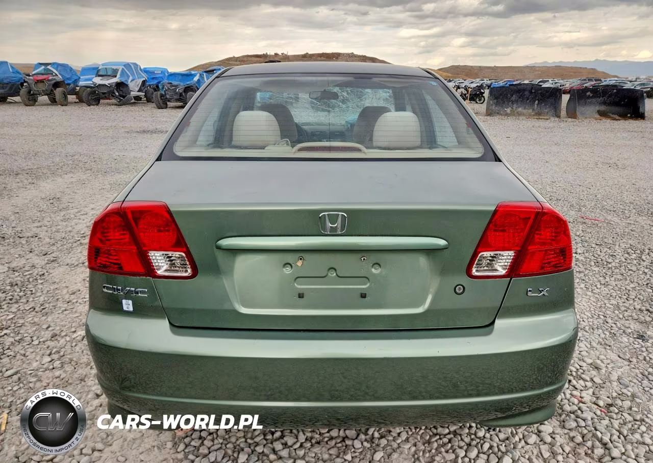 2004 Honda Civic Lx VIN:JHMES16574S001213 - 6