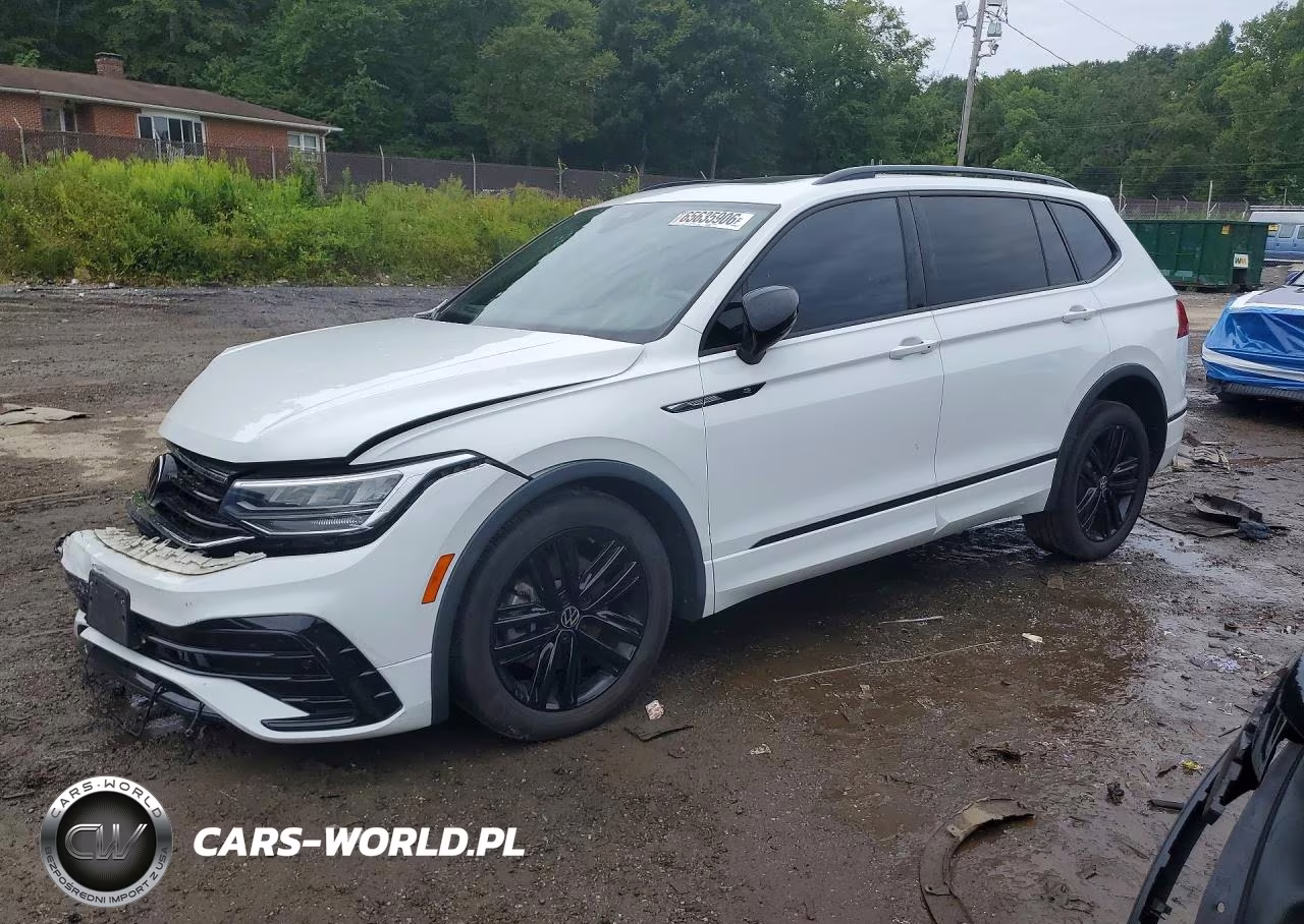 2022 Volkswagen Tiguan Se R-Line Black VIN:3VV8B7AX9NM042660 - 1