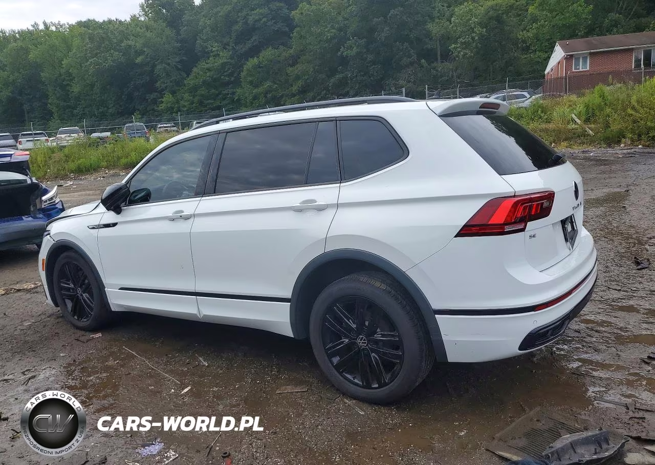 2022 Volkswagen Tiguan Se R-Line Black VIN:3VV8B7AX9NM042660 - 2