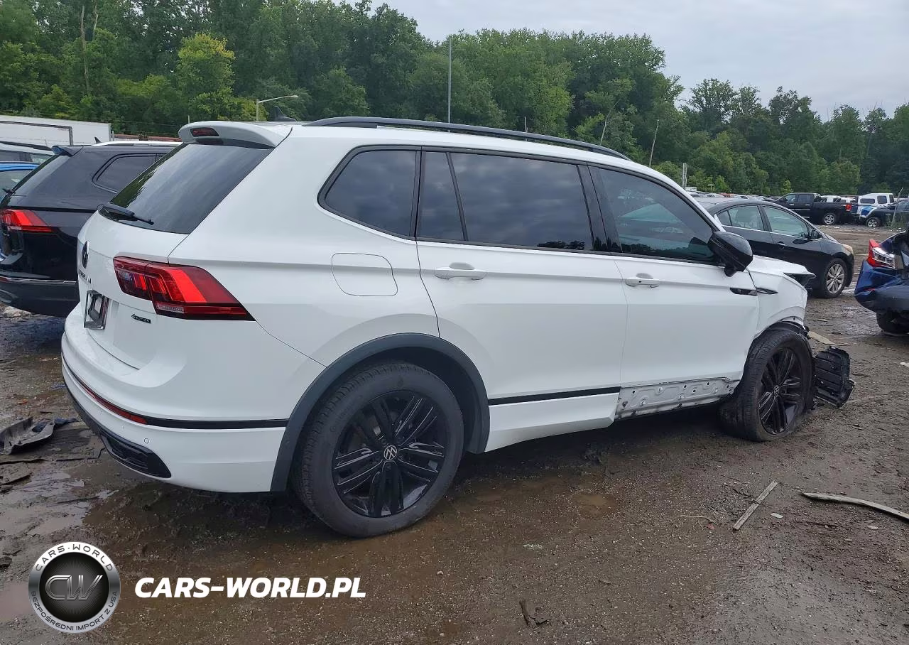 2022 Volkswagen Tiguan Se R-Line Black VIN:3VV8B7AX9NM042660 - 3