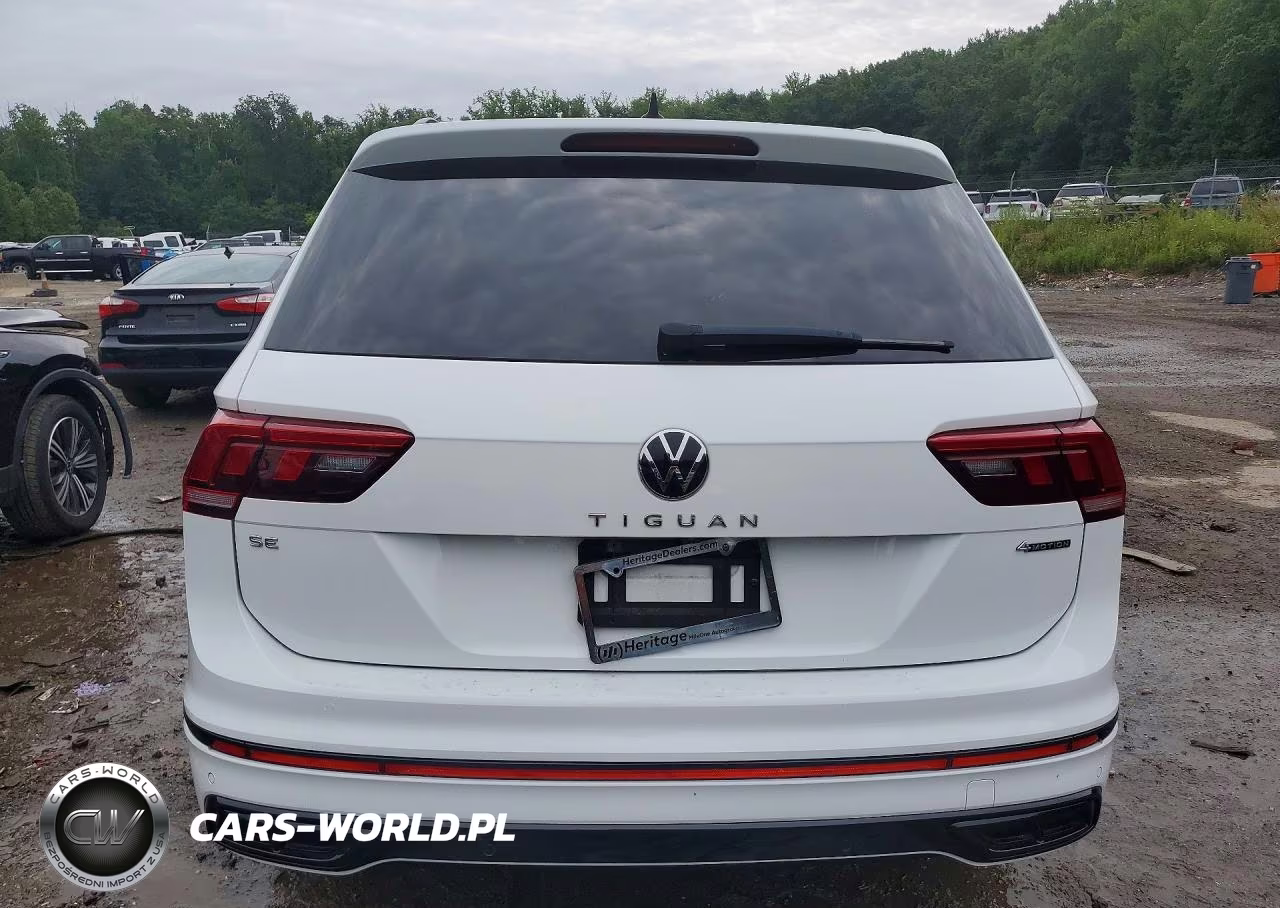 2022 Volkswagen Tiguan Se R-Line Black VIN:3VV8B7AX9NM042660 - 6