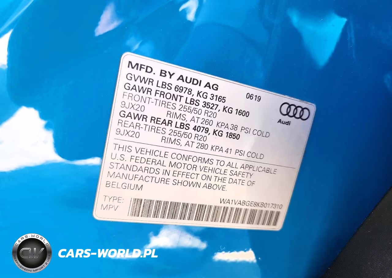 2019 Audi E-Tron Prestige VIN:WA1VABGE8KB017310 - 13