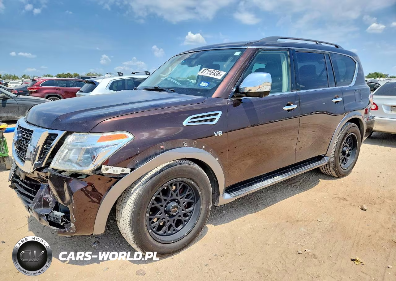 2018 Nissan Armada Platinum VIN:JN8AY2NE9J9734134 - 1