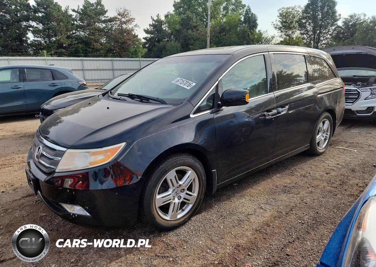 2012 Honda Odyssey Touring VIN:5FNRL5H92CB006290 - 1