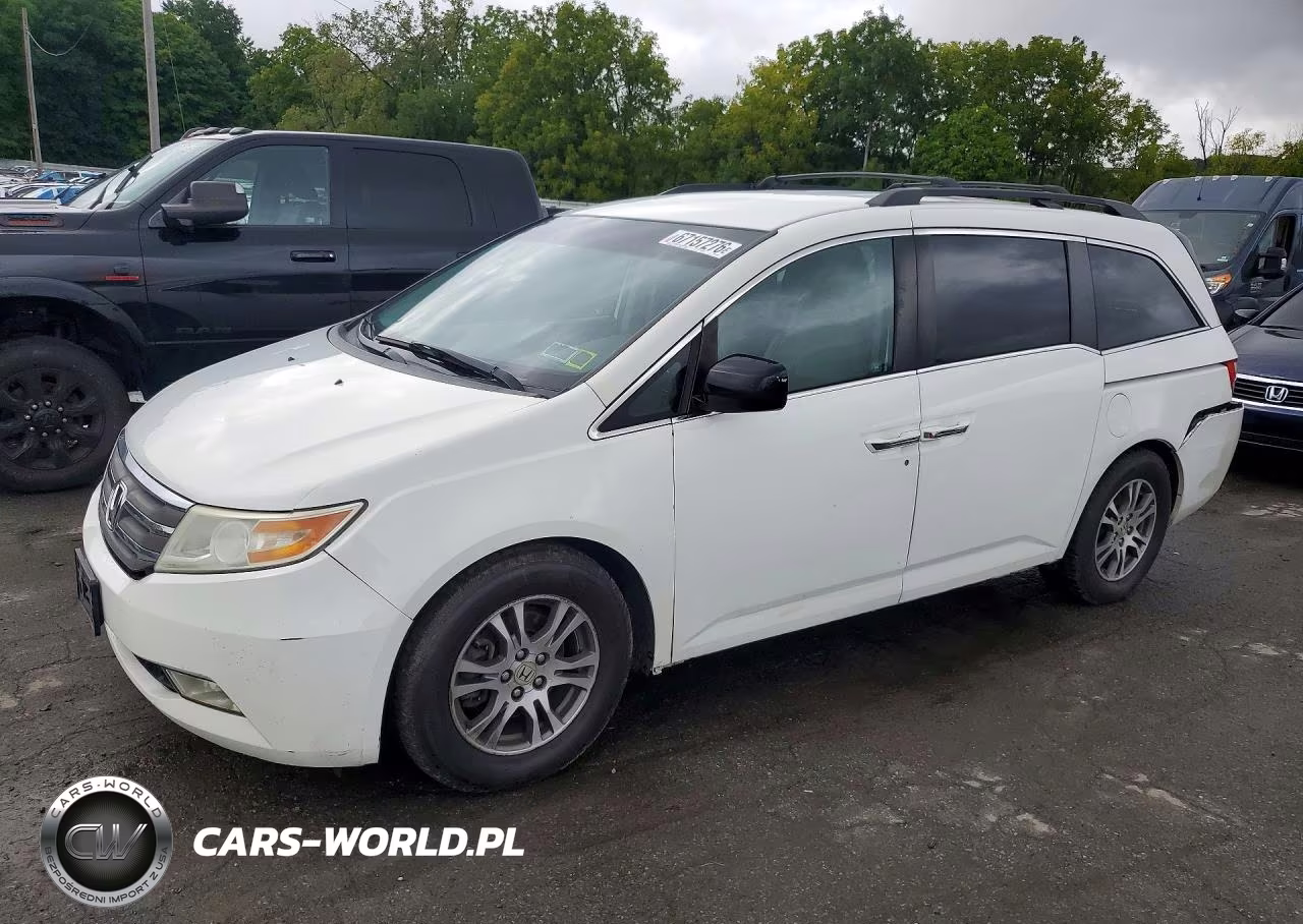 2012 Honda Odyssey Ex VIN:5FNRL5H44CB011222 - 1